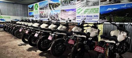 Royal Enfield new Himalayan 450 motorbike is a best touring motorcycle in Asia, especially adventure rout of Nepal